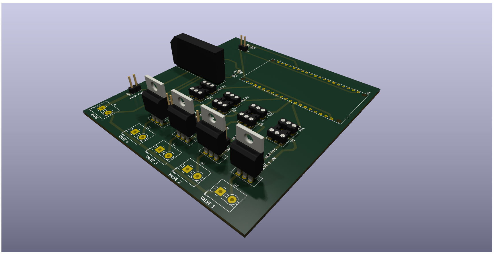 Controlador de Válvulas con ESP32 y Triacs para Riego Automatizado