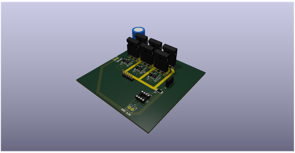 Controlador ESC para Motor Brushless con IGBTs de 75A y Control Sensorless